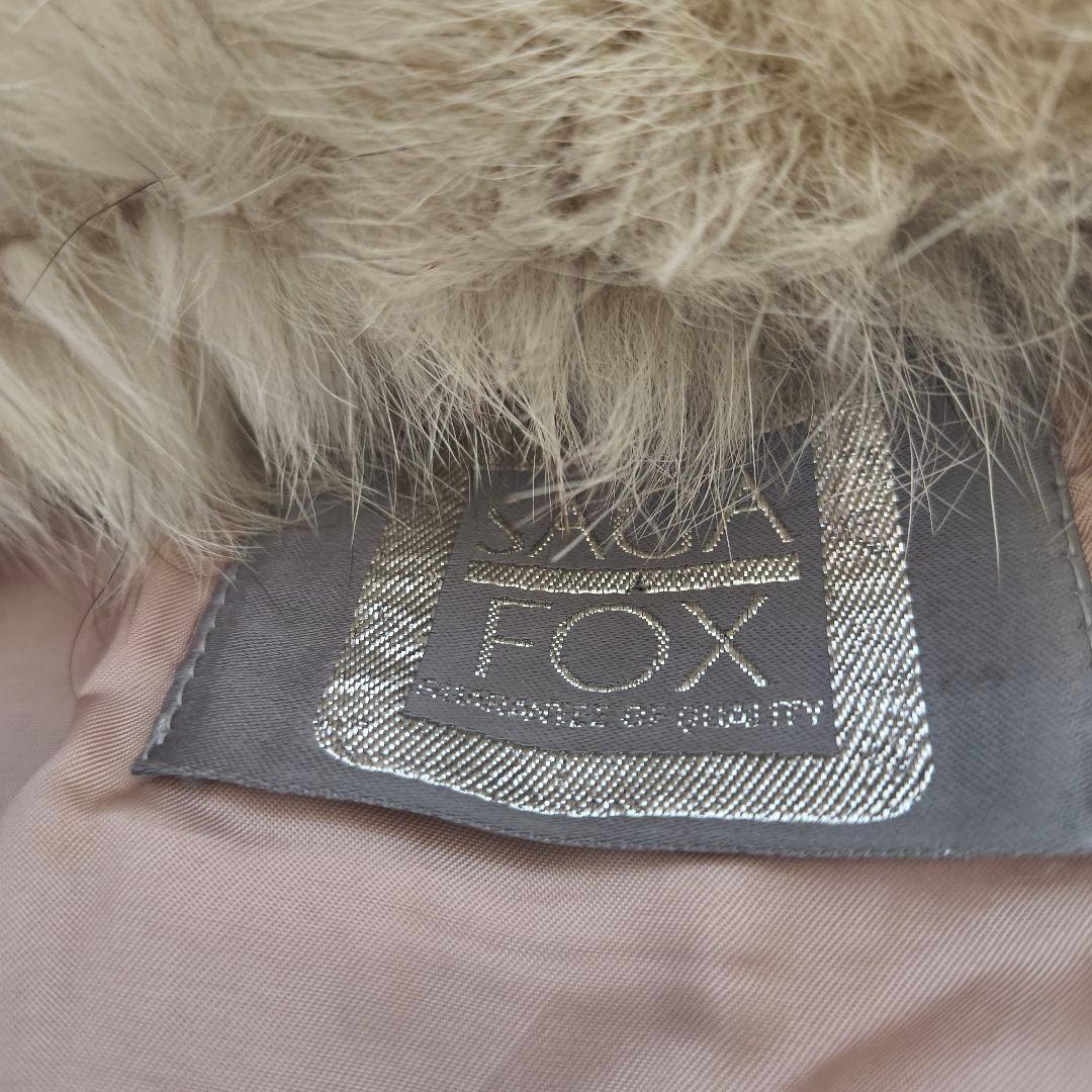 サガフォックス Jindo ブルーフォックス ロングコート M ボリューミー