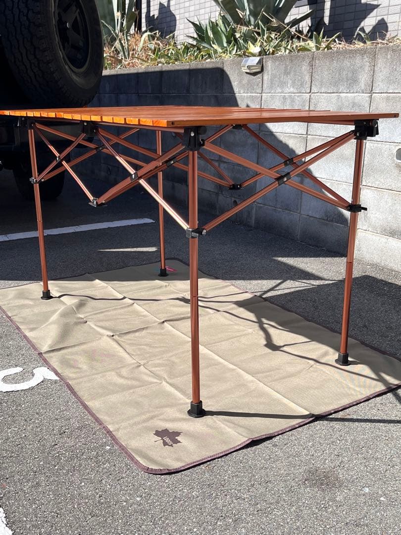 コールマン　ナチュラルウッドロールテーブル クラシック