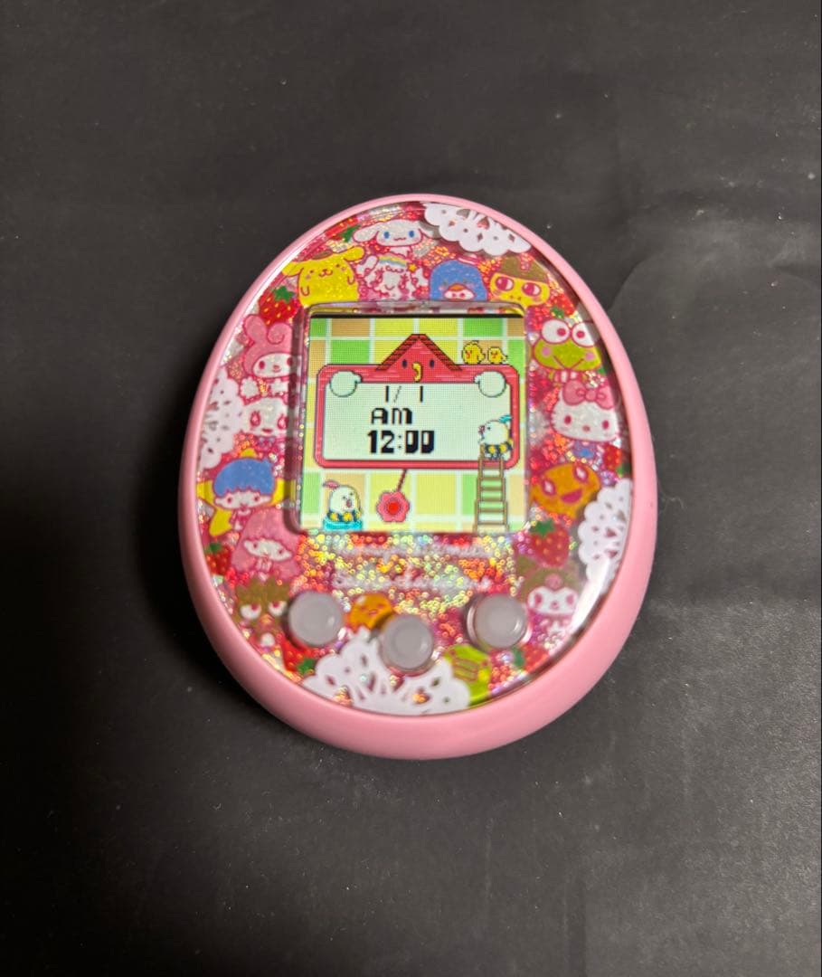 サンリオ SANRIO たまごっちみーつ ストラップ付 ピンク