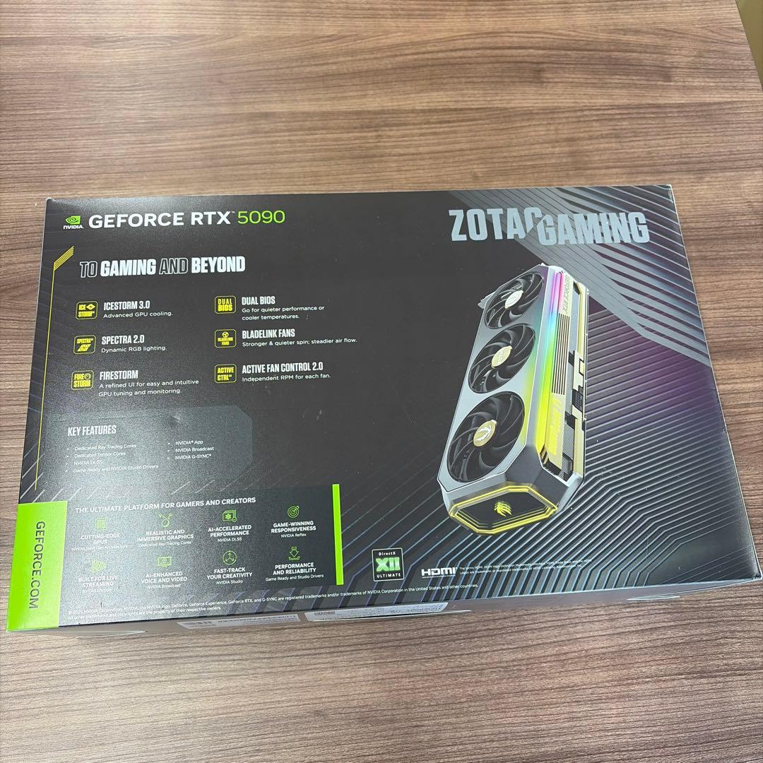 グラフィックボード・グラボ・ビデオカード ZOTAC GAMING GEFORCE RTX 5090