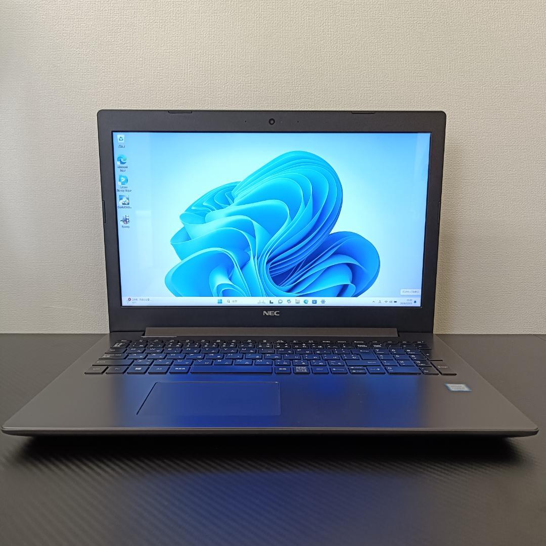 NEC ノートPC 8世代 i7 Windows11 SSD メモリ8GB 美品