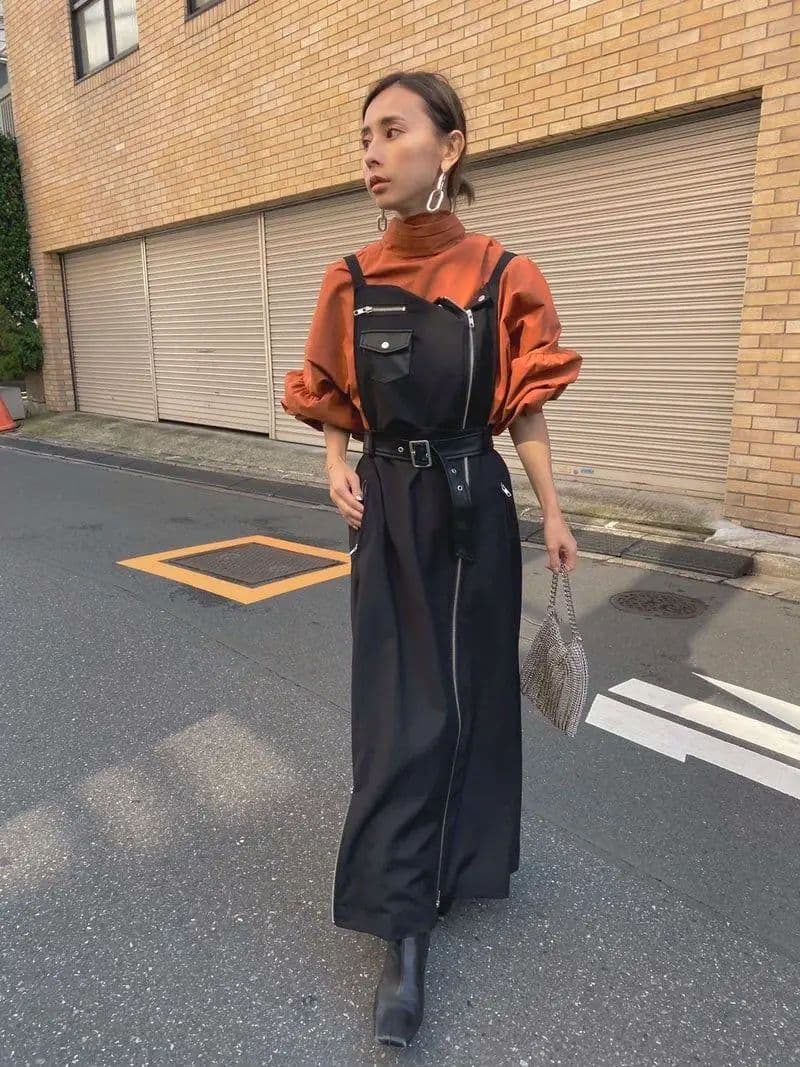 ワンピース ameri vintage RIDERS SALOPETTE