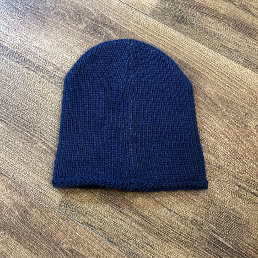 Stussy Sロゴ ニット帽 Navy（早い者勝ち）