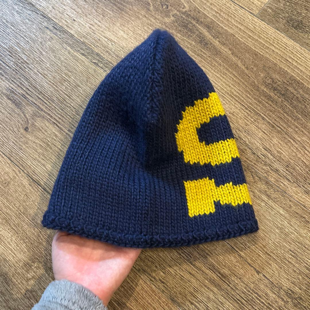 Stussy Sロゴ ニット帽 Navy（早い者勝ち）