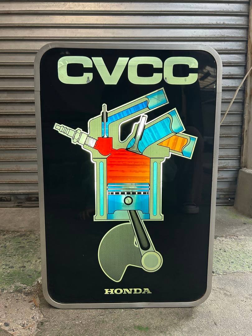 【通電OK】HONDA ホンダ 看板 昭和レトロ