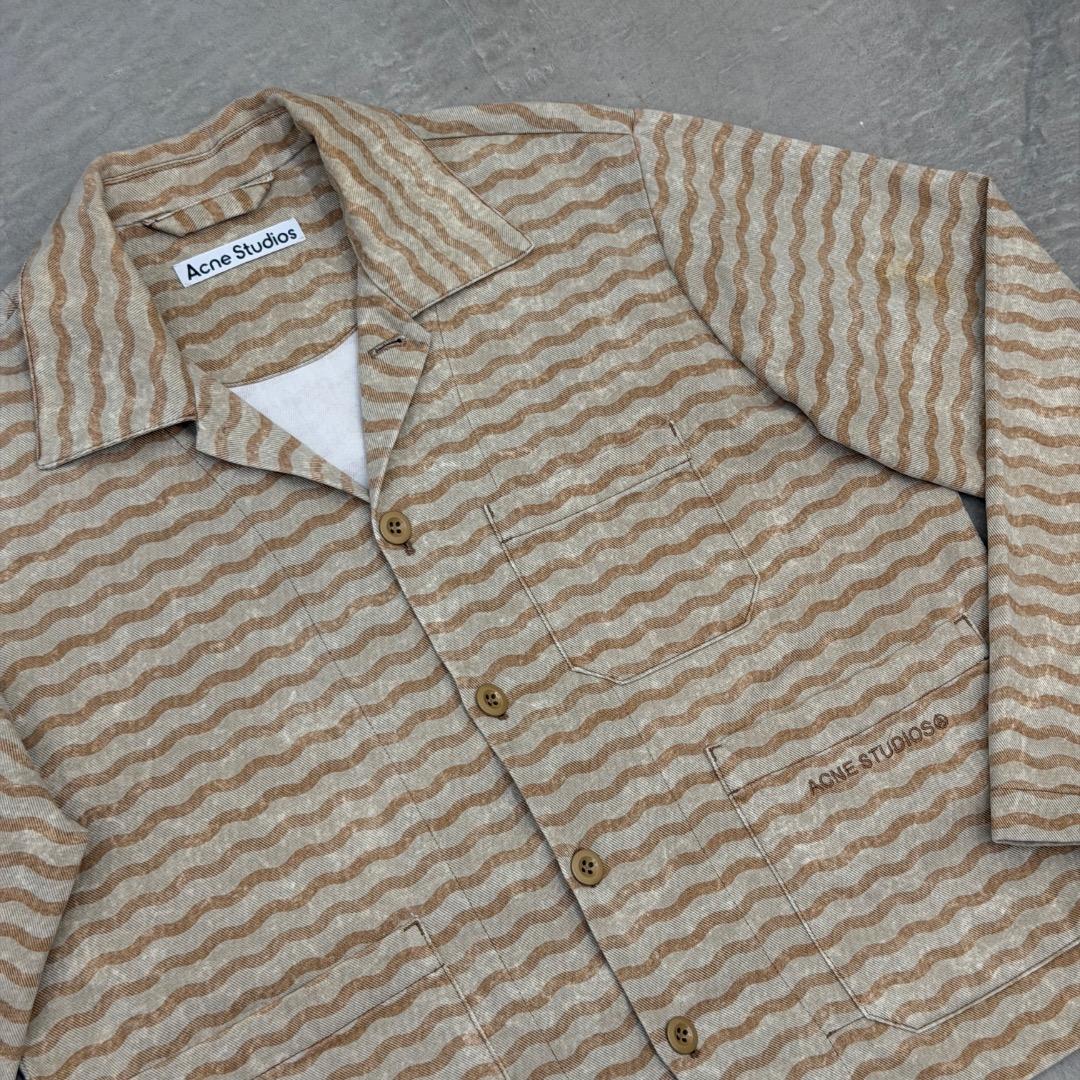 ウ*ラ様 【美品】 アクネストゥディオズ デニムジャケット コットン ベージュ