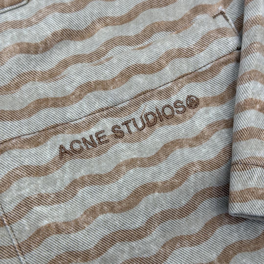 ウ*ラ様 【美品】 アクネストゥディオズ デニムジャケット コットン ベージュ