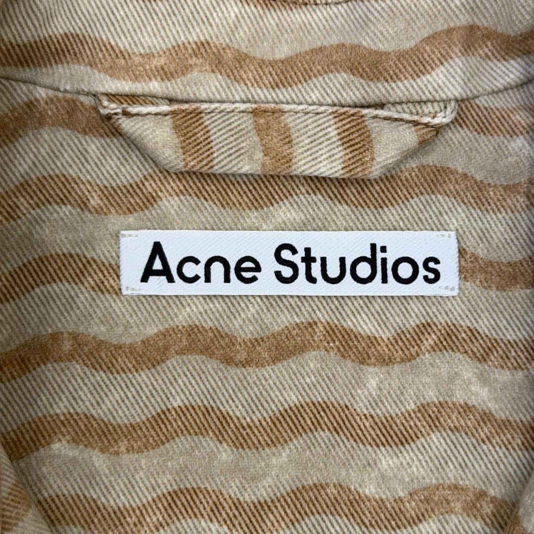 ウ*ラ様 【美品】 アクネストゥディオズ デニムジャケット コットン ベージュ