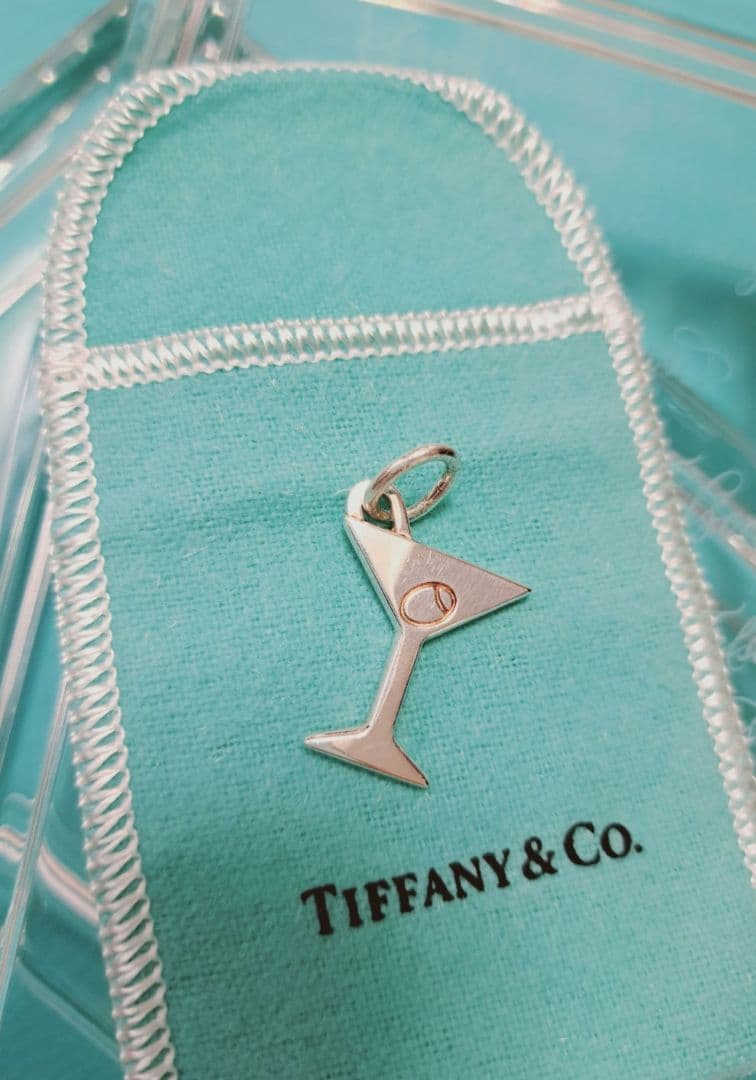 ティファニー マティーニ グラス チャーム 激レア