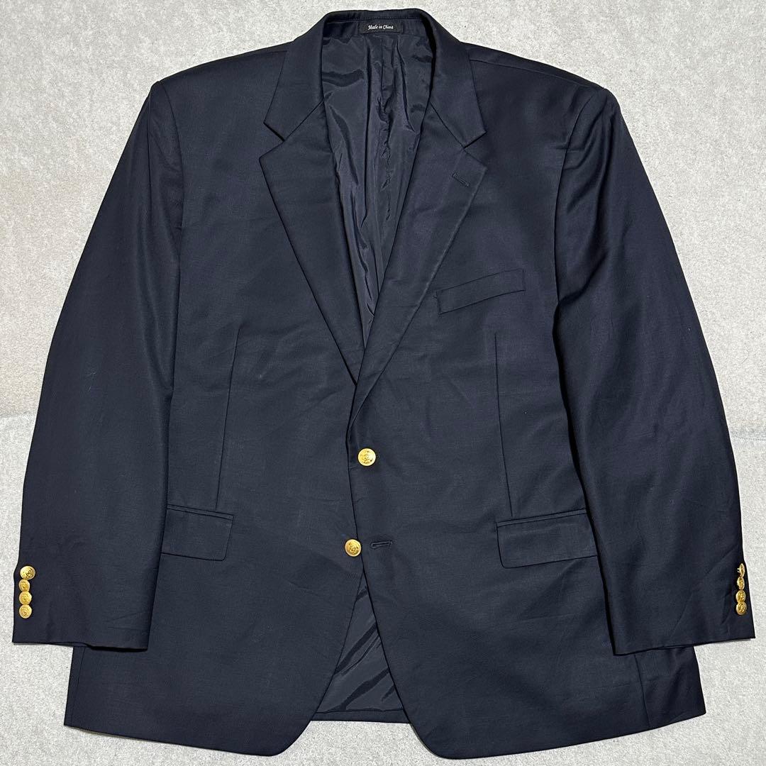 専用★3XL(48) 大きいサイズ‼️ ラルフローレン　紺ブレザー　金ボタン