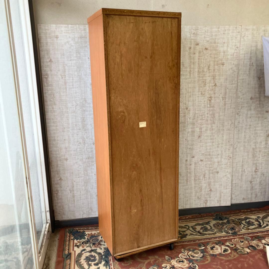 昭和レトロ 古家具 ガラス戸 木製 食器棚 カップボード キャビネット 飾り棚