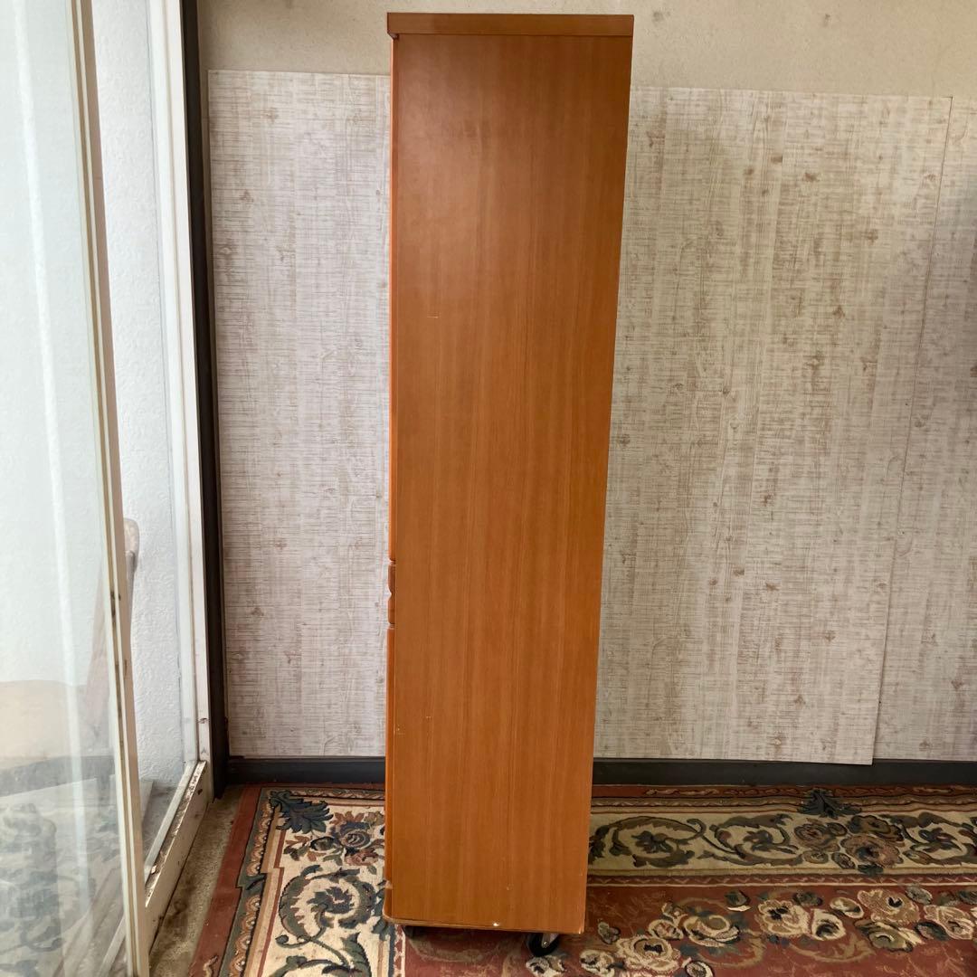 昭和レトロ 古家具 ガラス戸 木製 食器棚 カップボード キャビネット 飾り棚