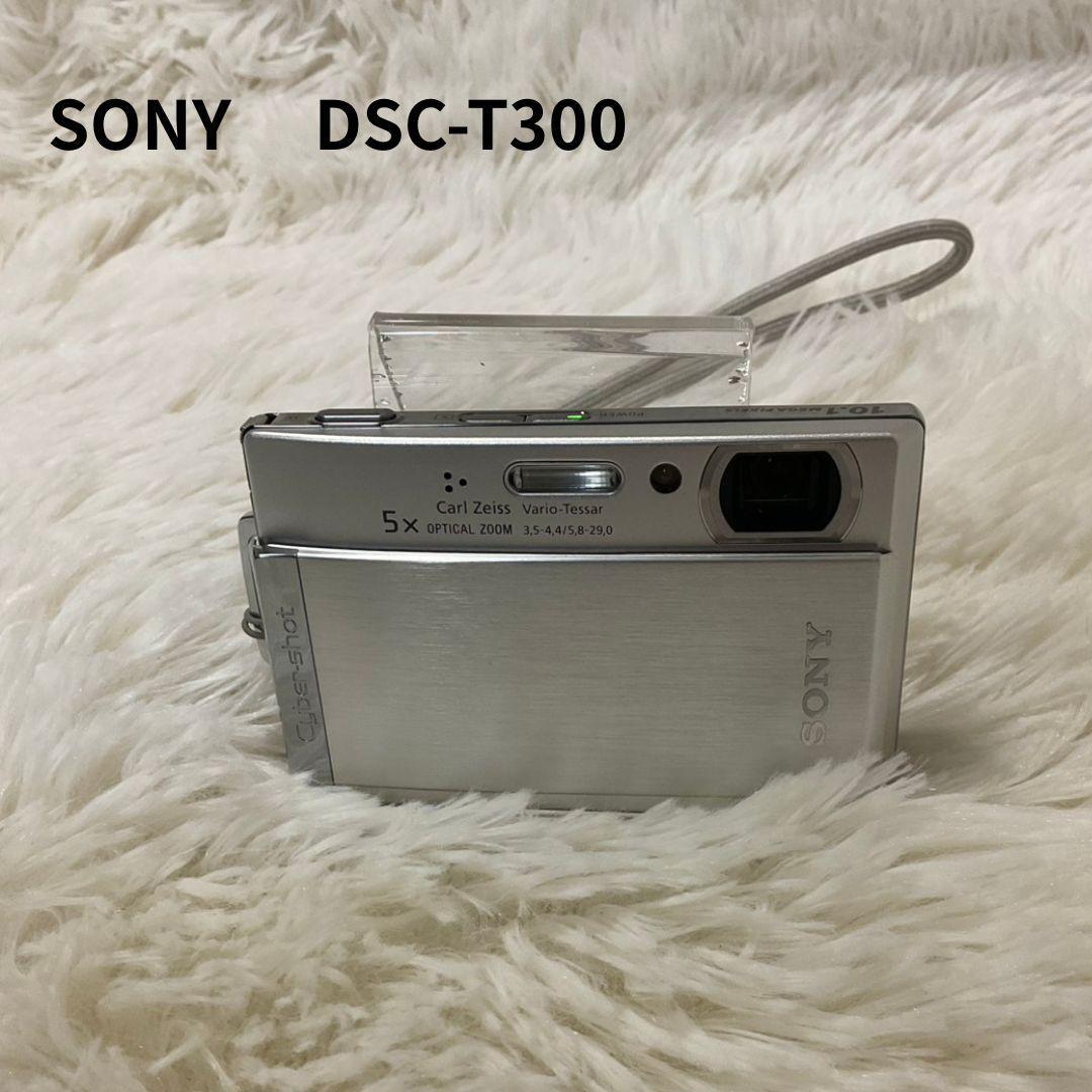 【簡易動作確認済】 SONY Cyber-shot DSC-T300 シルバー