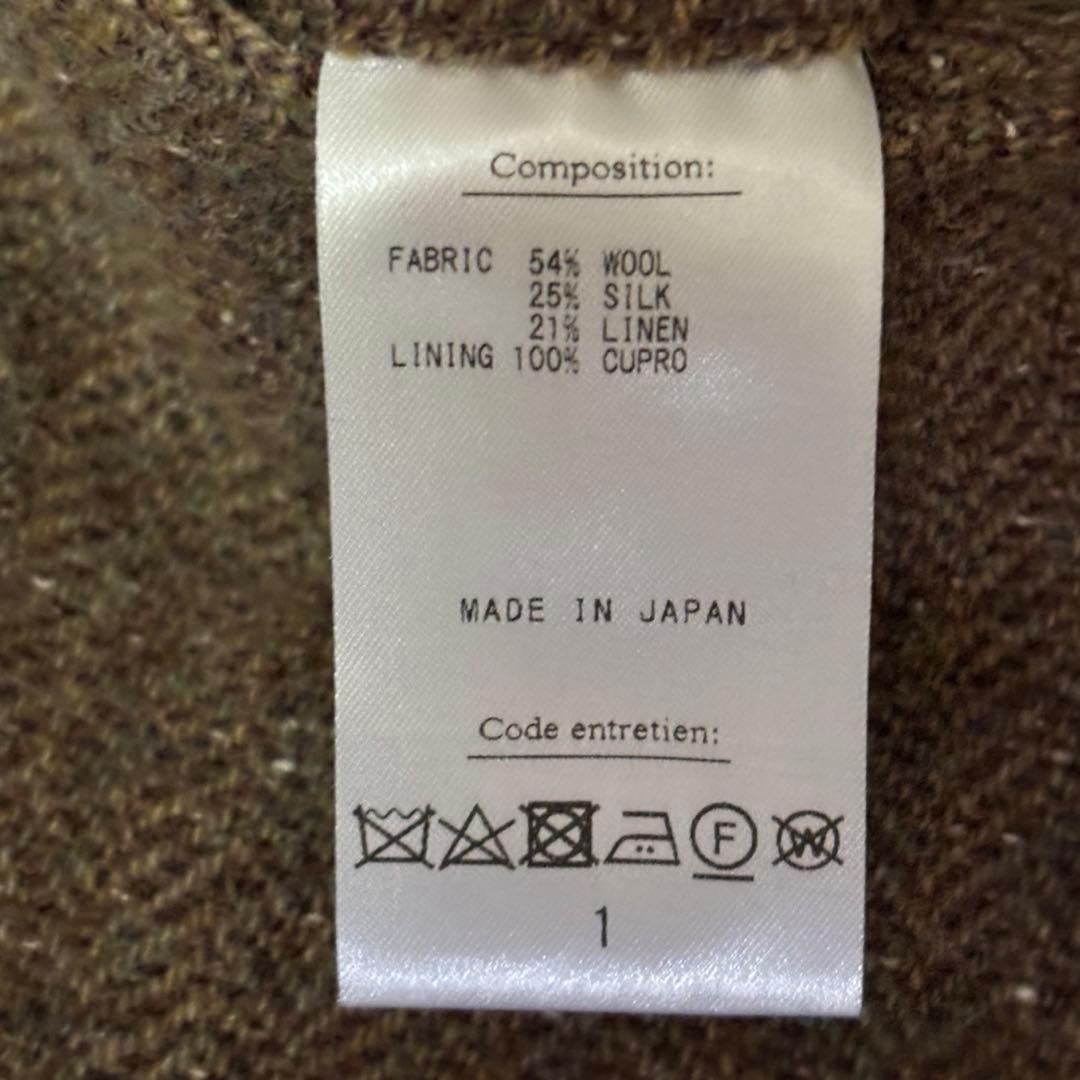 パンツ 23AW a.presse Tweed Two Tuck Trousers