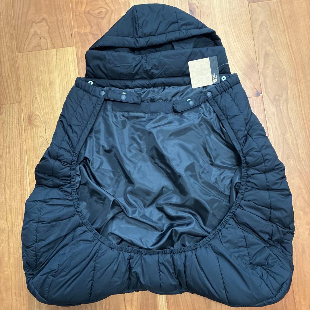 THE NORTH FACE べビーシェルブランケットケープ ブラック