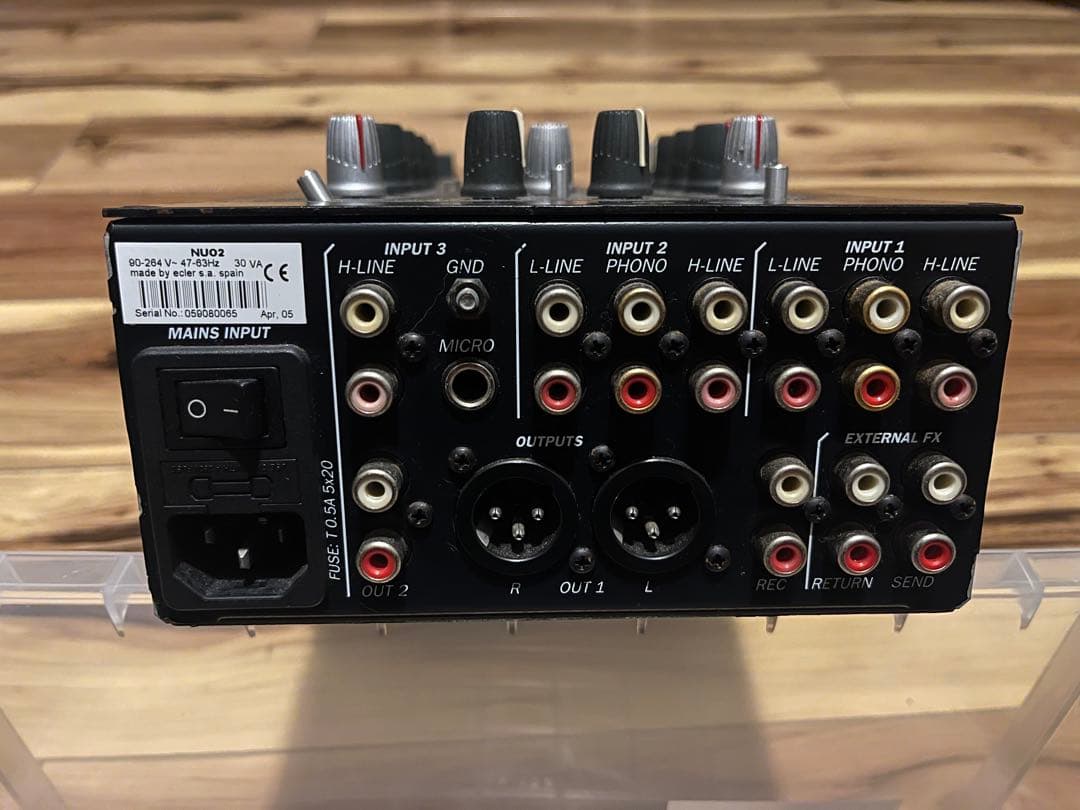 ECLER nuo 2 DJミキサー