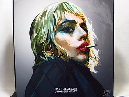 【たく新品 No 620】 ポップアート JOKER アーサー フレック