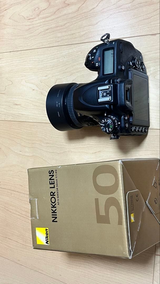 (早い者勝ち)Nikon D750レンズ付き(f1.4.50mm)