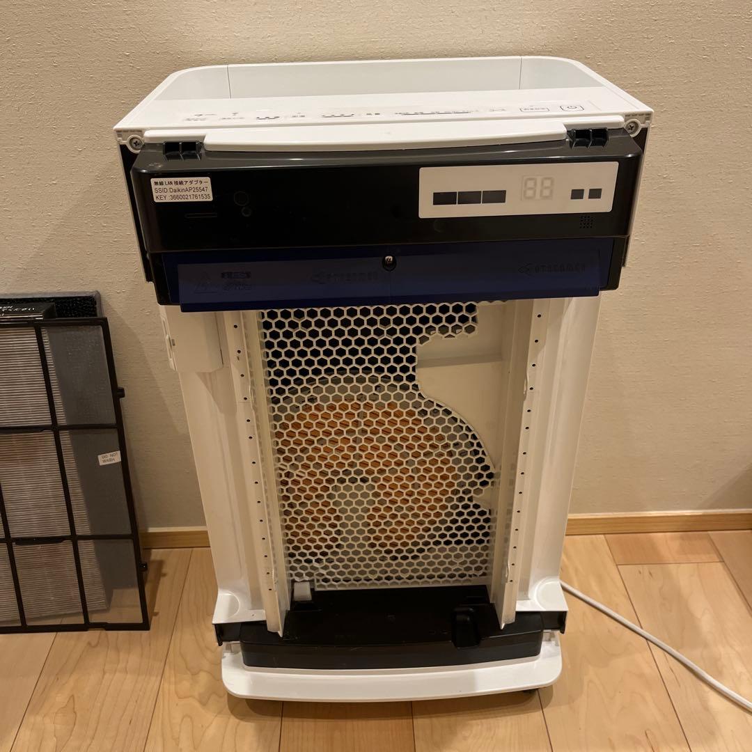 ダイキン　空気清浄器　MCK70-W 2020年製 キャスター付き