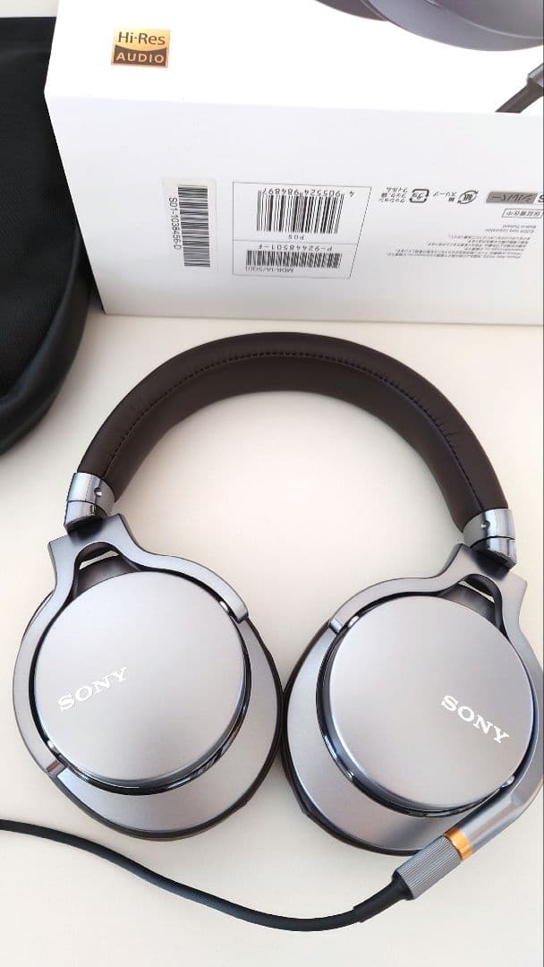 SONY MDR-1A シルバー 有線ヘッドホン
