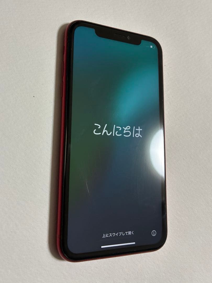 Apple iPhone XR (PRODUCT(RED)) 本体 256MB