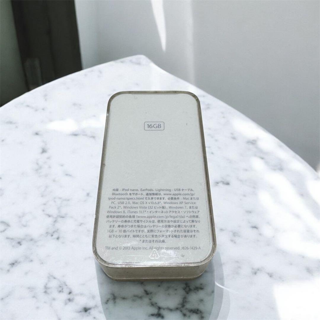 ☆未使用品☆iPod nano 第7世代 レッド 16GB Apple純正