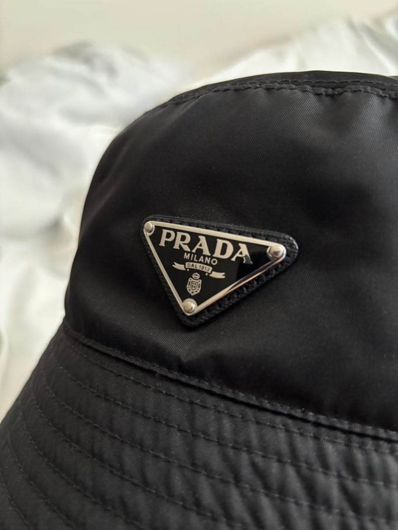 PRADA バケットハット XL RE-NYLON ユニセックス