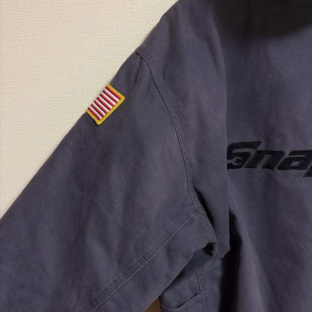 Snap-on キャンバス ジャケット パーカー ダック アクティブジャケット