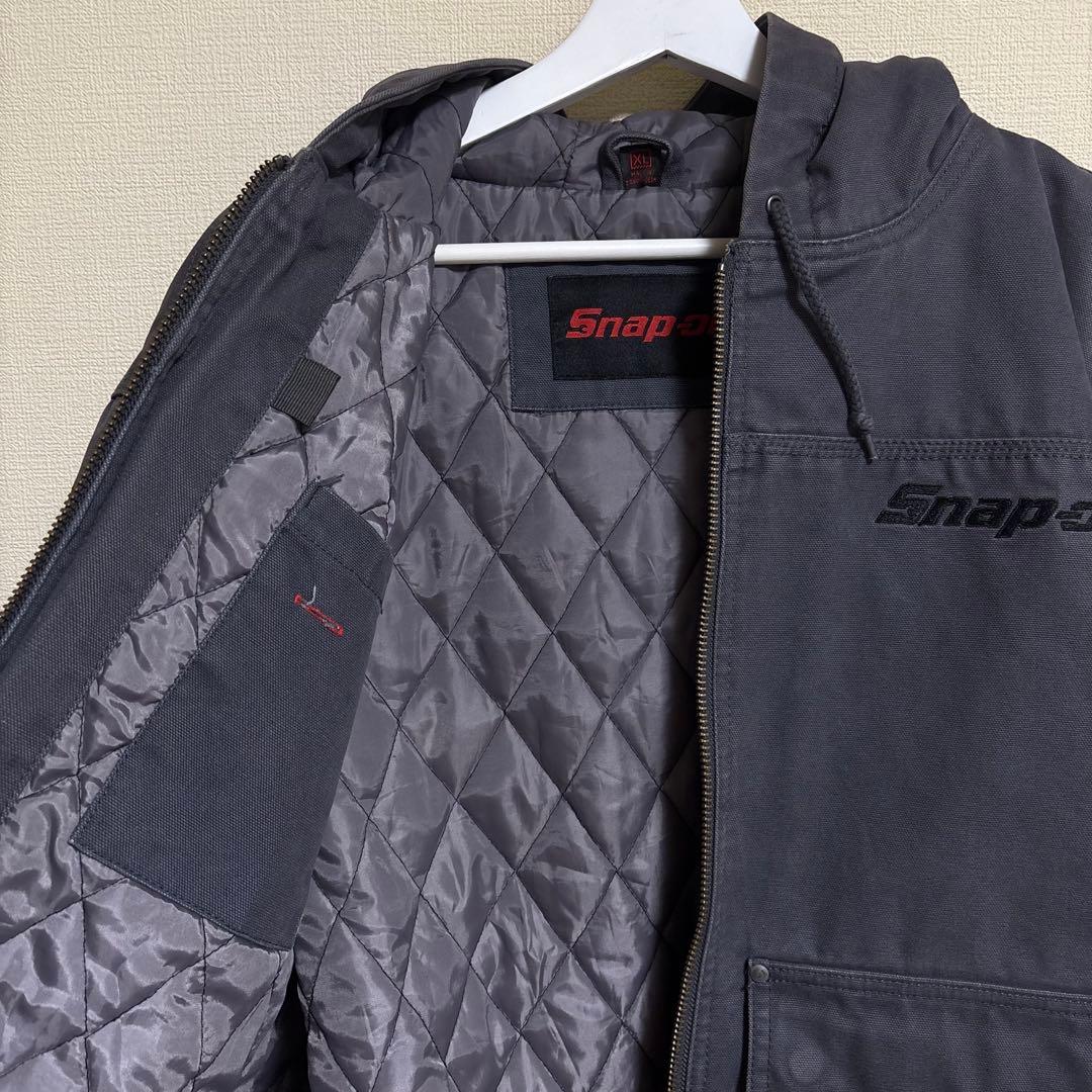 Snap-on キャンバス ジャケット パーカー ダック アクティブジャケット