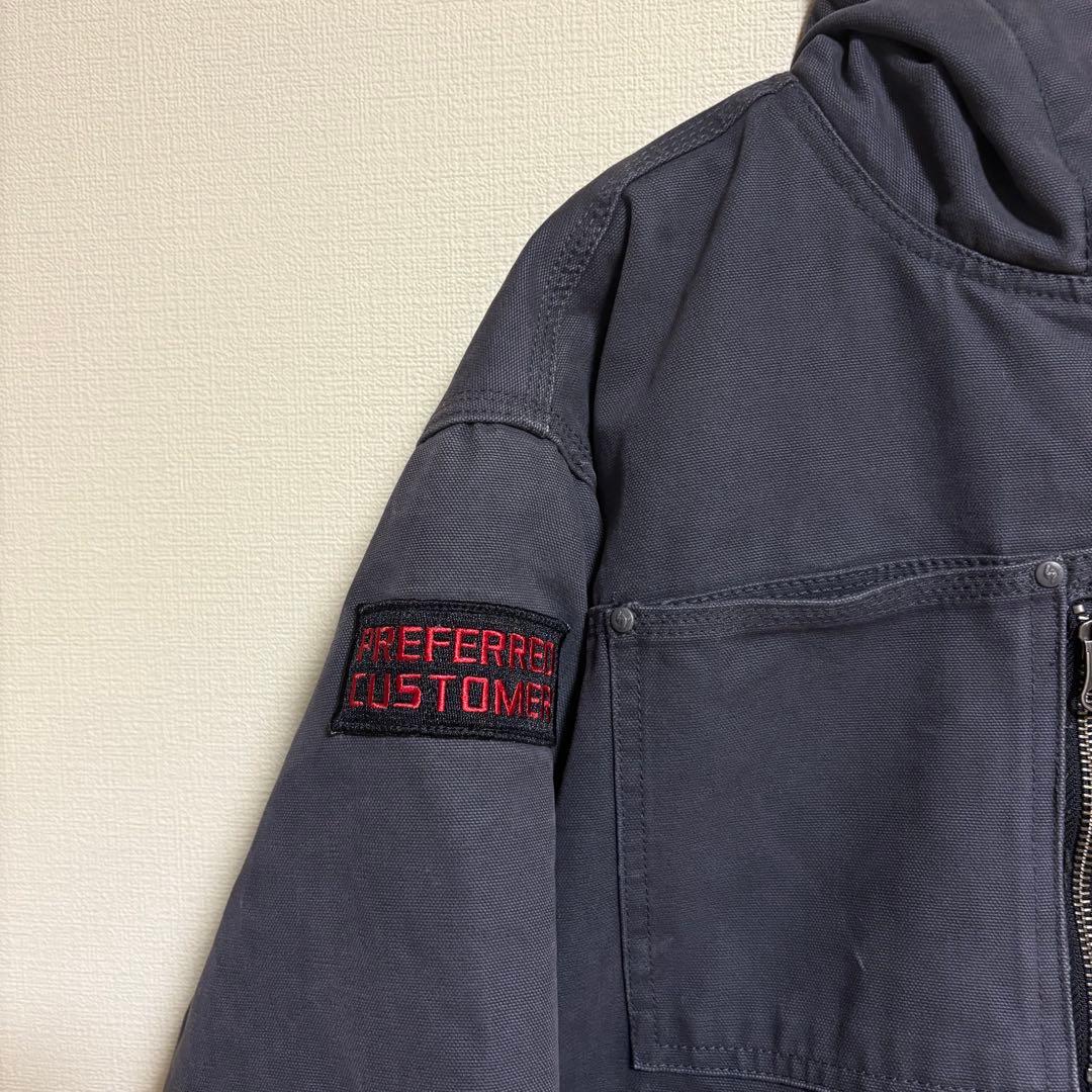 Snap-on キャンバス ジャケット パーカー ダック アクティブジャケット