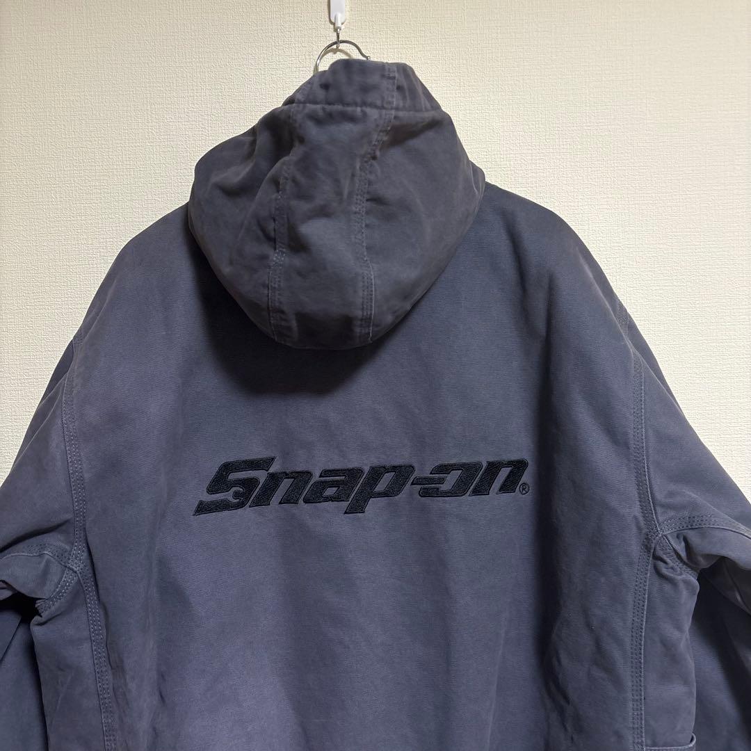 Snap-on キャンバス ジャケット パーカー ダック アクティブジャケット