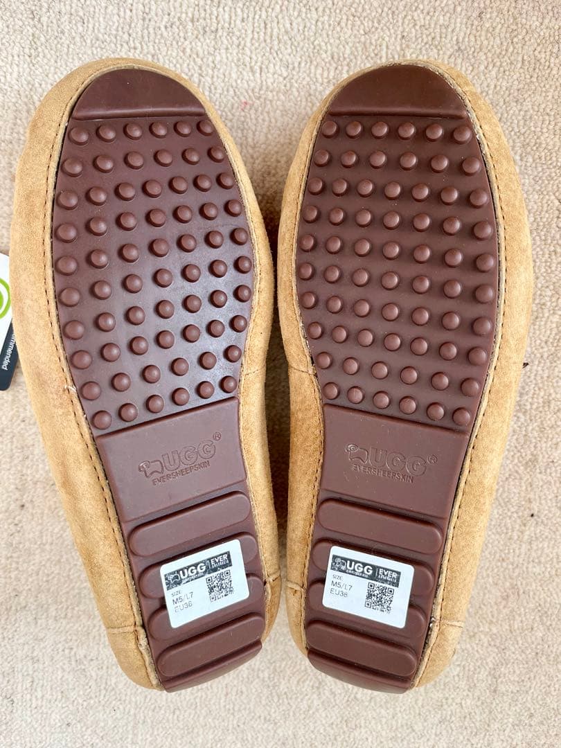 ☆値下げ☆【新品】UGG オーストラリア産シープスキン／モカシンスリッポン