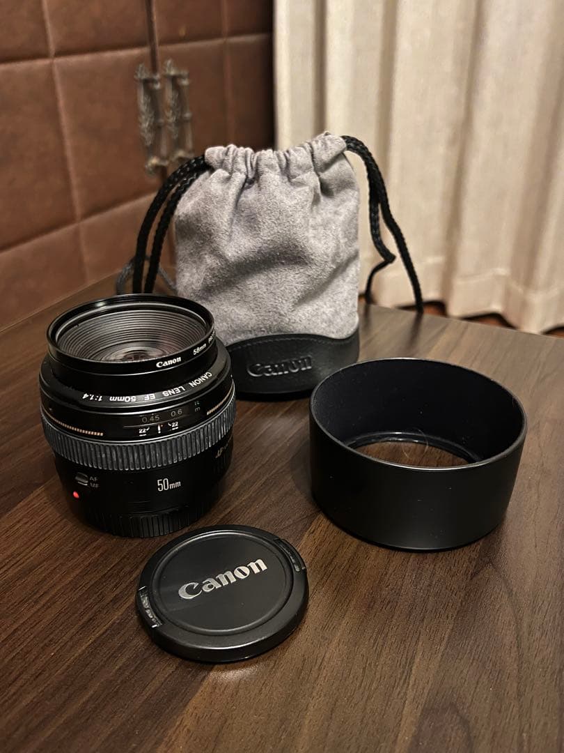 Canon EF 50mm F1.4 USM レンズ