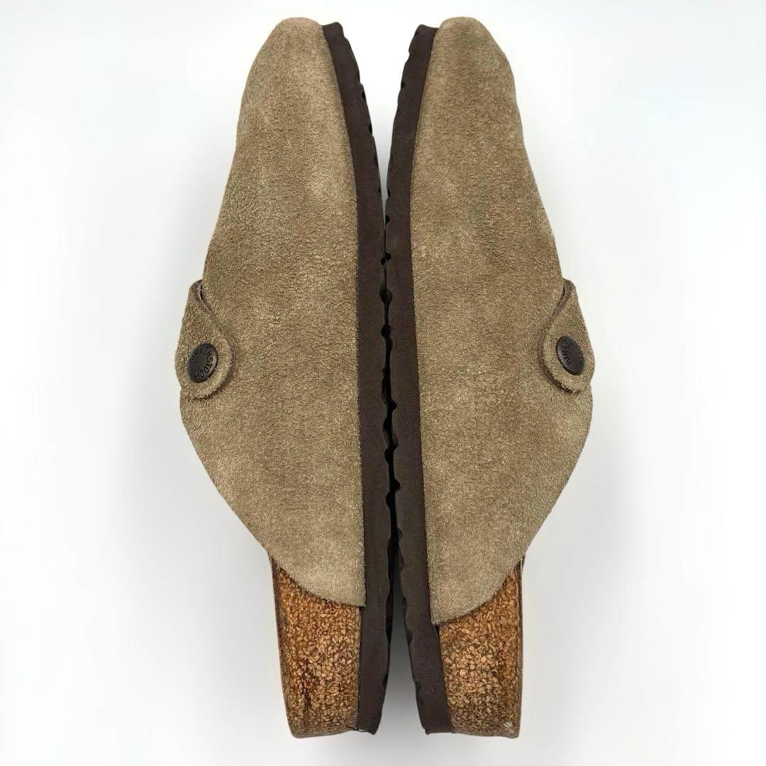 ビルケンシュトック ボストン サンダル【38】24.5ベージュ ナロー トープ