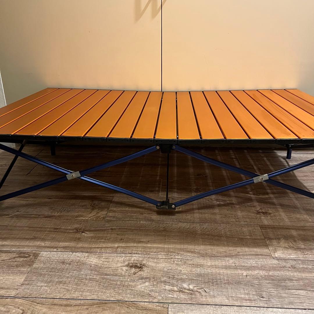 希少品‼️COLEMAN × BEAMS コラボ 限定品オレンジ ステージテーブル