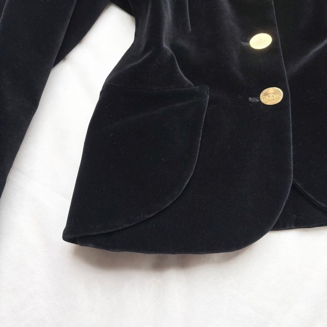 激レア ヴィヴィアンウエストウッド ベッティーナジャケット オーブ金ボタン 別珍