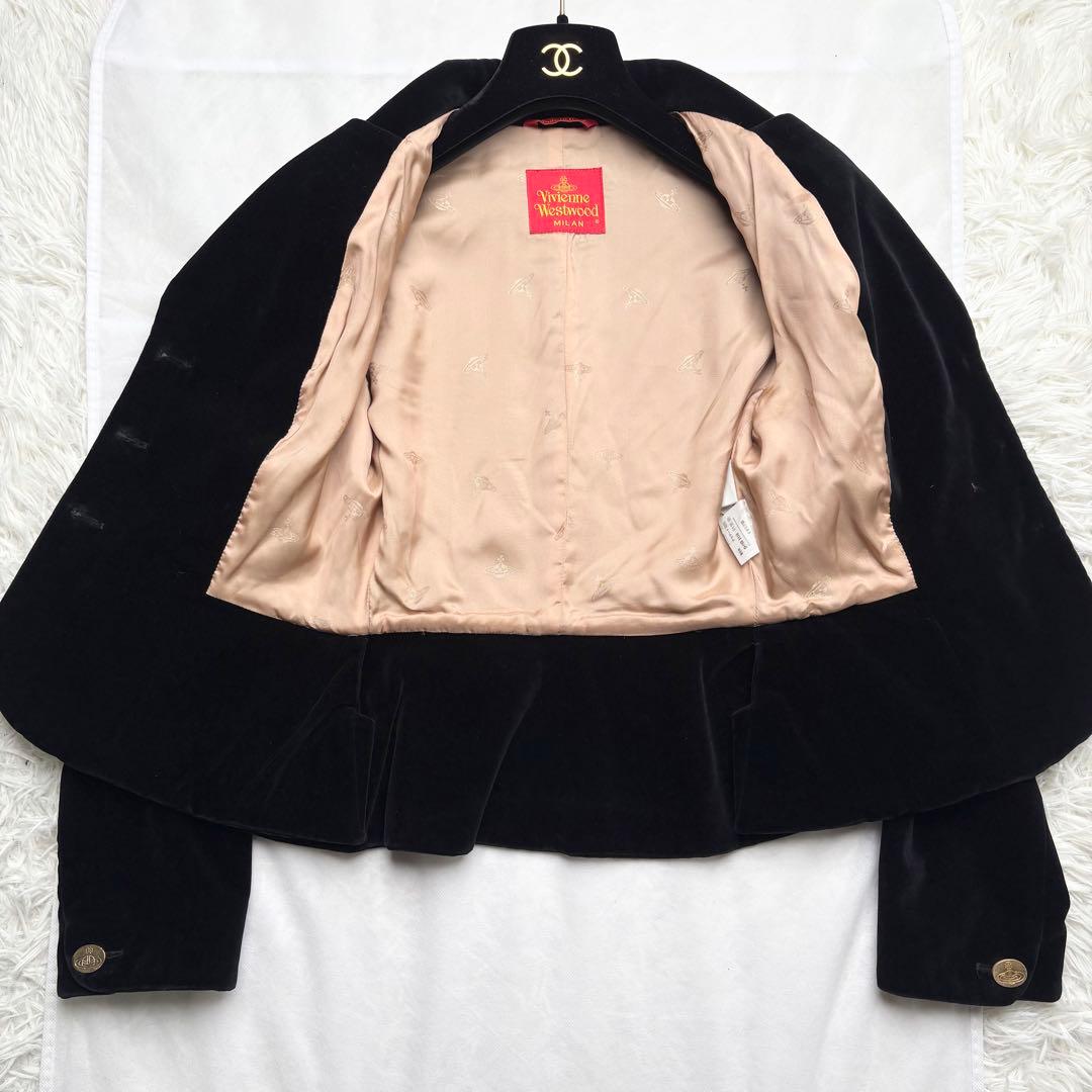 激レア ヴィヴィアンウエストウッド ベッティーナジャケット オーブ金ボタン 別珍