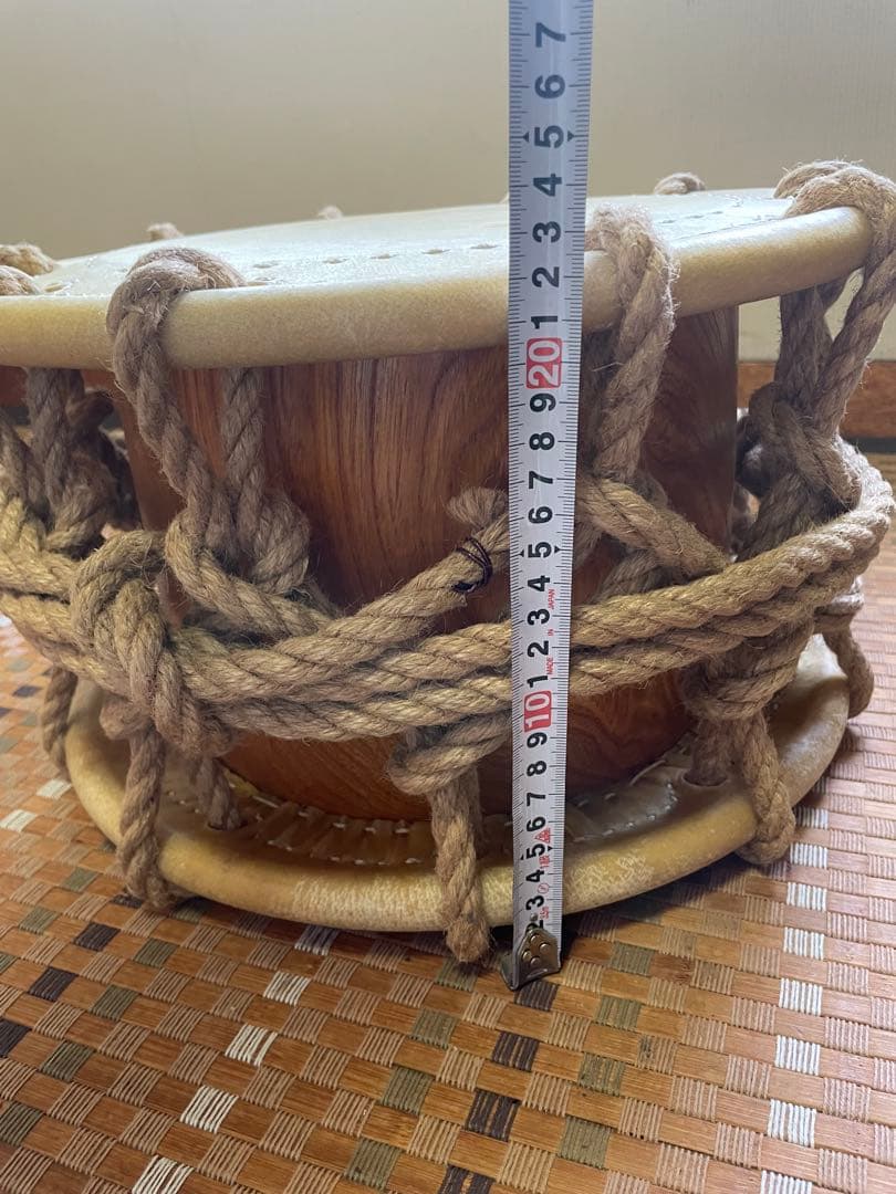 和太鼓 直径約37cm キャリングバッグ付き