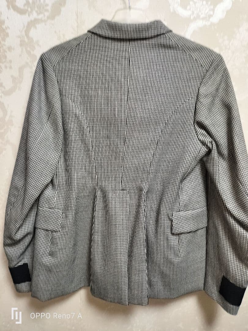 BLACKCOMMEdesGARCONS 千鳥格子柄　ジャケット　【未使用】