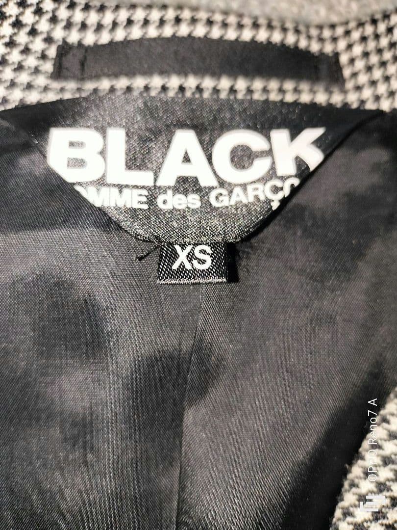 BLACKCOMMEdesGARCONS 千鳥格子柄　ジャケット　【未使用】