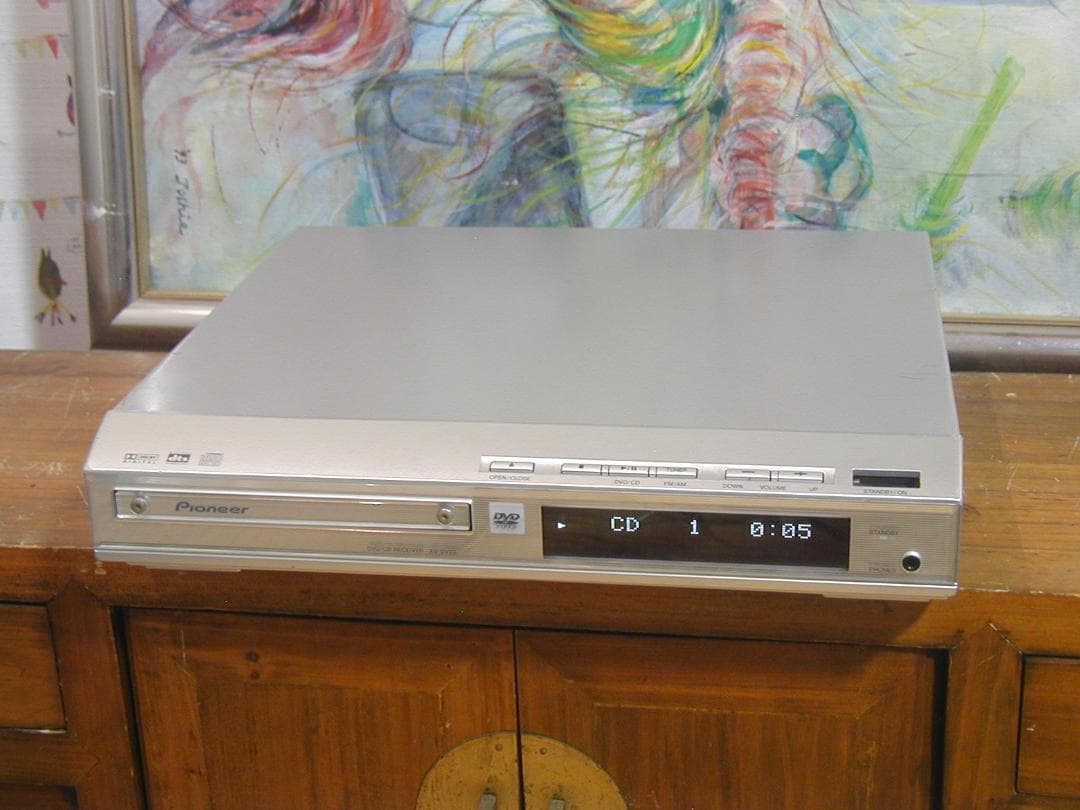 ☆Pioneer XV-DV33 DVD/CD/アンプ 電源スイッチ取れ動作良好