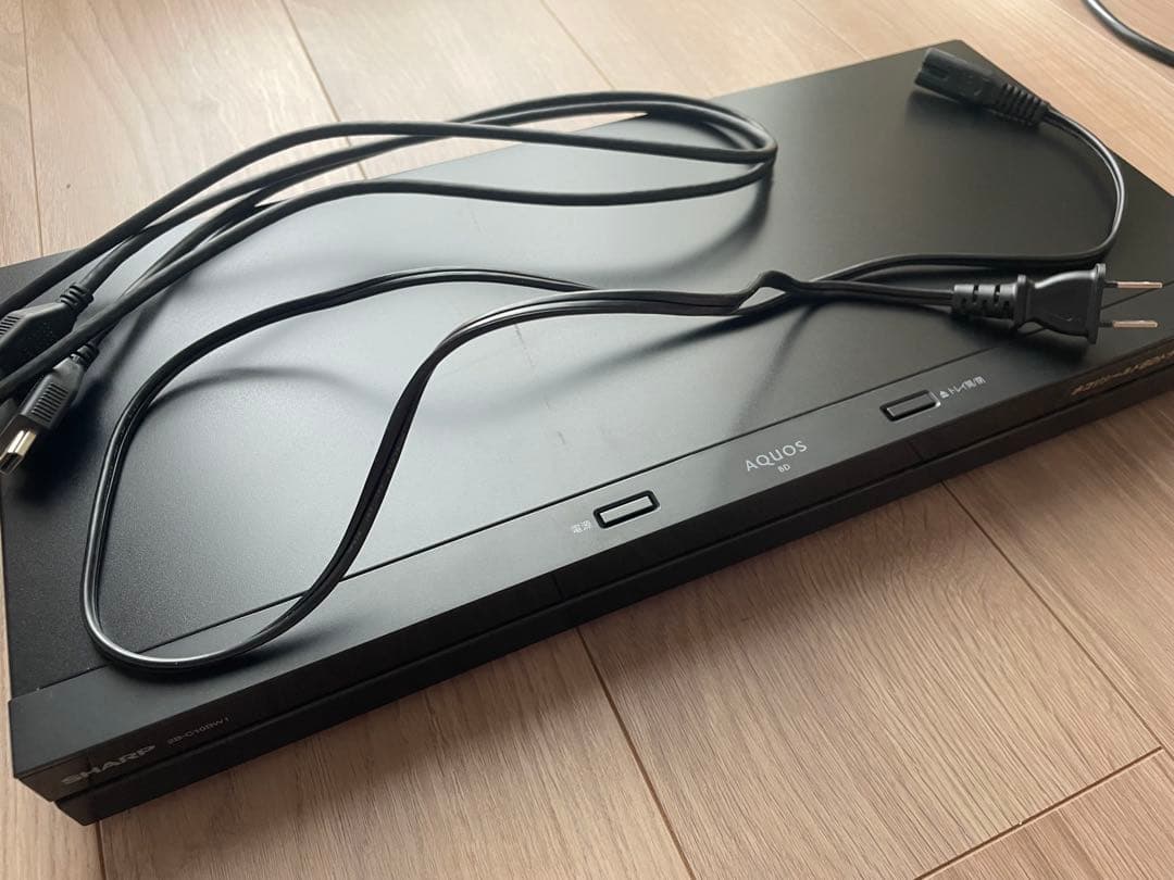 SHARP AQUOS ブルーレイレコーダー 2B-C10BW1リモコン付き