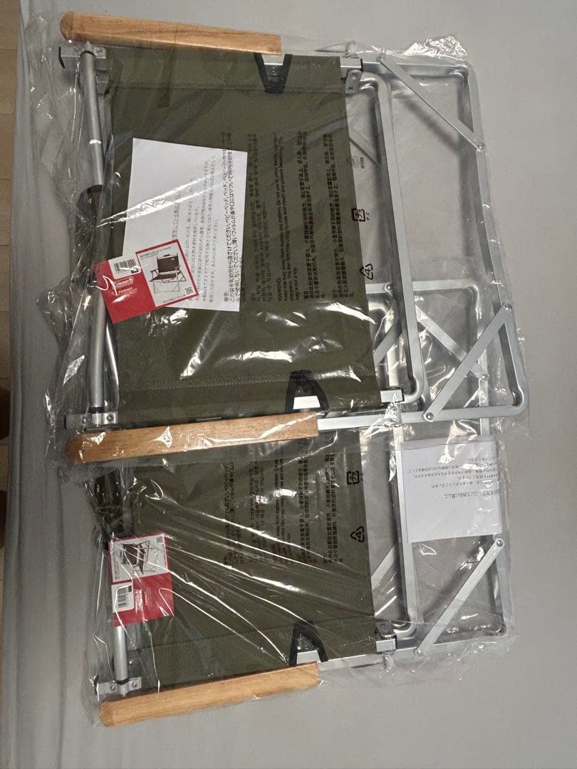 Coleman コンパクトフォールディングチェア (オリーブ)2脚セット