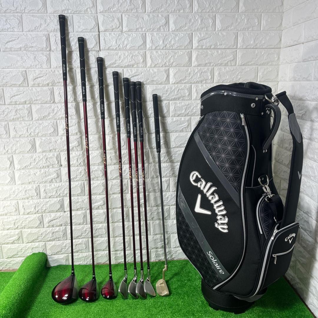 レディース ゴルフクラブ8本セット 新品キャディバッグ キャロウェイ 女性人気