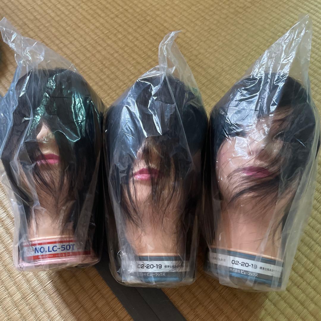 美容師国家試験マネキン