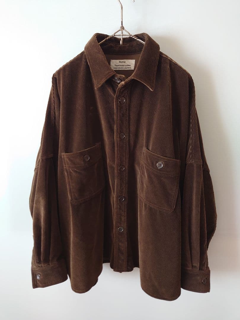 kaval カヴァル／shirt blouson (heavy corduroy