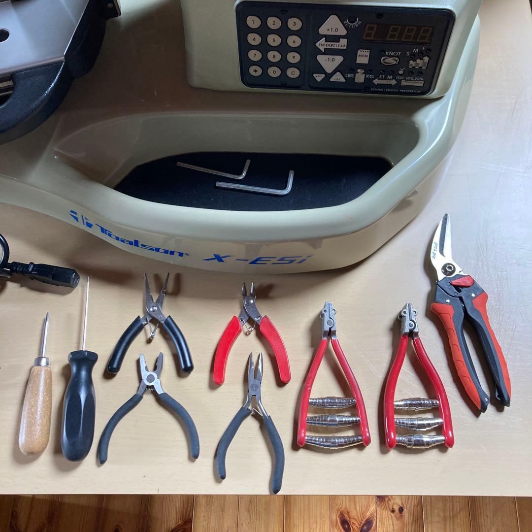 t*i様 トアルソン ストリングマシン X-ESi 電動ガット張り機