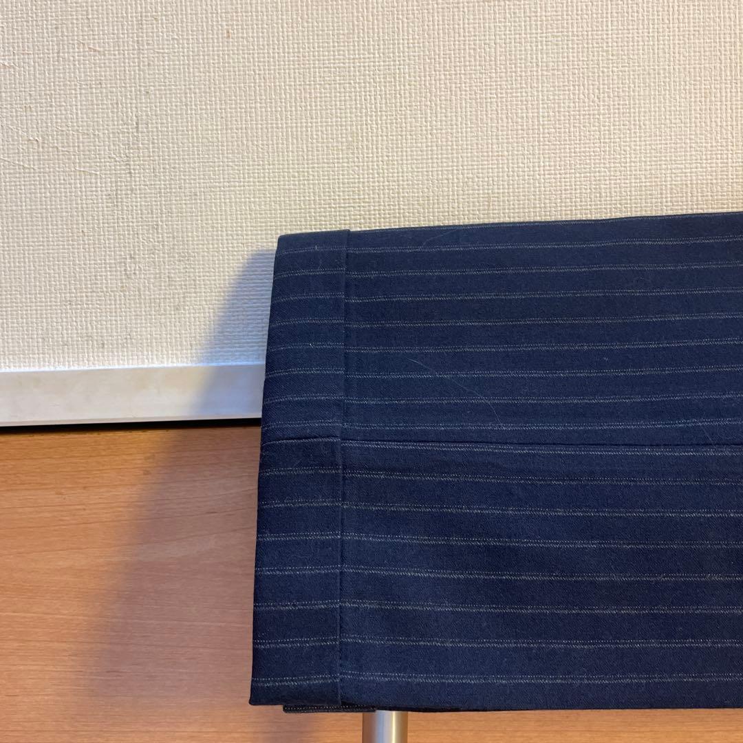 theory ネイビー ストライプ ビジネススーツ 40R