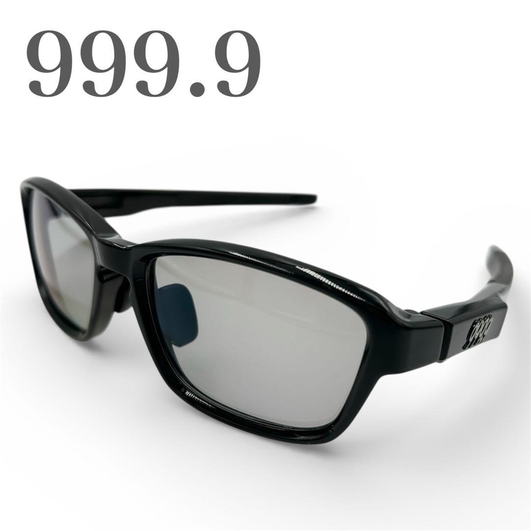 ✨美品✨999.9 フォーナインズ サングラス polarised ブラック 黒