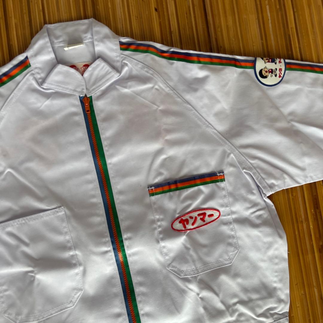 【新品未使用】ヤンマー つなぎ サイズL デッドストック レトロ レア 貴重